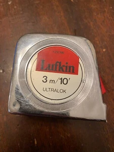 Vintage CANADA LUFKIN 10’ ULTRALOK Y23CME Tape Measure - Picture 1 of 2