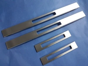 Stainless 4-Door Sill with AMG LED Courtesy Light Set 1996-2004 Mercedes W163 ML - Picture 1 of 7