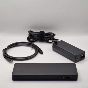 HP USB-C Dock G4 Docking Station USB-C Including 90W power Supply ZBook Studio - Picture 1 of 5
