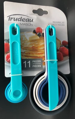 Trudeau Maison Measuring Cup & Spoon Set 11 pc FREE SHIPPING - Image 1 of 3