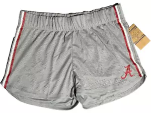 NCAA Women's Alabama Crimson Tide Mesh Jersey Shorts - Rivalry Threads NWT - Picture 1 of 2