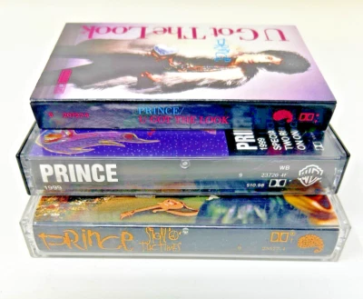 Prince 3 Cassette Lot - 1999, Sign O The Times U Got the Look Housequake Paisley - Image 1 of 4