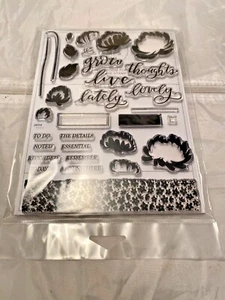 Studio Calico Build A Bouquet New Sealed 6 x 8 Stamp Set January 2017 Scrapbook - Picture 1 of 7