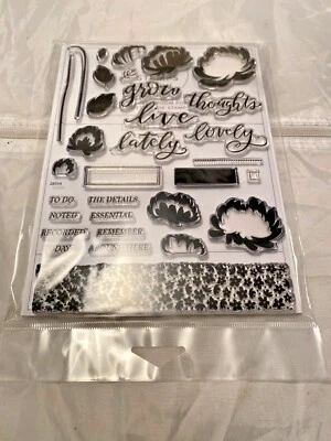 Studio Calico Build A Bouquet Nuevo Sellado 6 x 8 Set de Sellos Enero 2017 Álbum de Recortes Foto 1 de 4