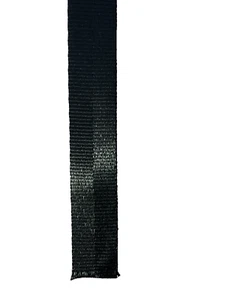 1" Black Polyester Webbing Strap 5 yards, washable purse craft handle heavy duty - Picture 1 of 1