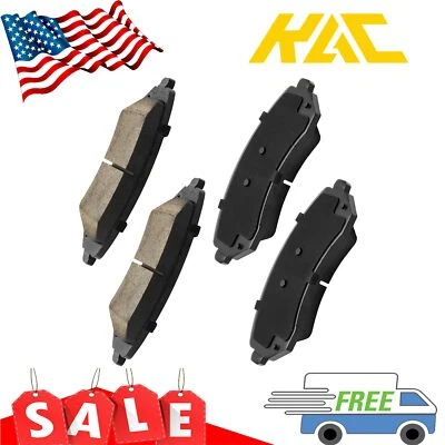 D844 Front Brake Pads For Chevrolet Venture Silhouette Venture 2002 2003 2004  - Image 1 of 4