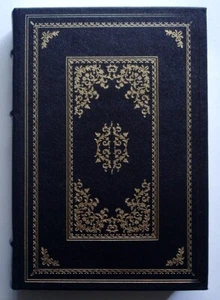 Franklin Library FULL NAVY BLUE LEATHER The Decameron by Giovanni Boccaccio 1981 - Picture 1 of 5