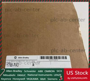 New Factory Sealed AB 1768-PA3 SER A Compactlogix Power Supply - Picture 1 of 2