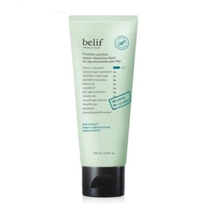 Belif Problem Solution Cleansing Foam 100ml / 3.38 fl.oz./Sensitive/Oily - Image 1 of 3