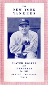 1942 NY Yankees Media Guide with Spring Training Roster, Schedule & More - Picture 1 of 3