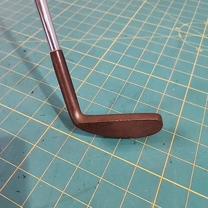 Matzie 98 WDY Velvet Touch Golf Putter Right Handed 35" Brass Blade Club Vintage - Picture 1 of 21
