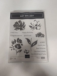 Stampin' Up Art Gallery Photopolymer Stamp Set Only - Picture 1 of 5