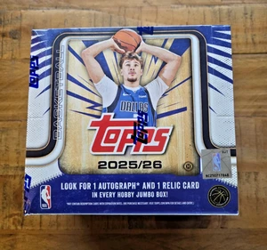 Topps 2025/26 Baloncesto Jumbo Hobby Box Nuevo y Sellado ✅ En Mano y Listo para Enviar - Imagen 1 de 4