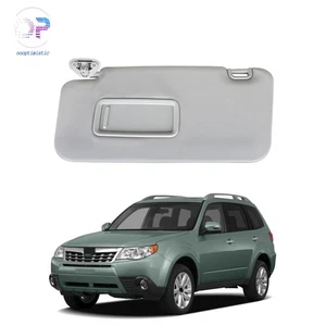 Sun Visor Left Driver Side For 2009-2012 2013 Subaru Forester w/ Mirror - Foto 1 di 7