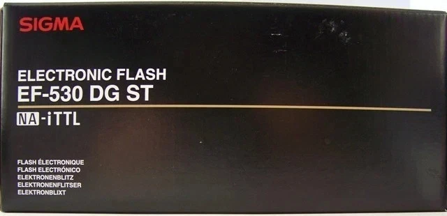 Sigma EF-530 DG Super Shoe Mount Flash for Nikon Cameras TTL NEW in Factory Box - Image 1 of 1