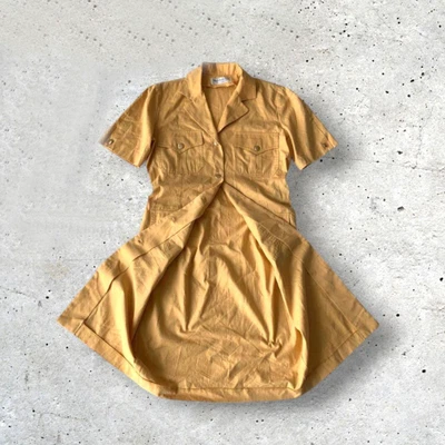 ¡Raro! Vestido Camisa Burberry Manga Corta Años 90 Hecho en Gran Bretaña [YE/VG] LTD De JAPÓN Foto 1 de 4
