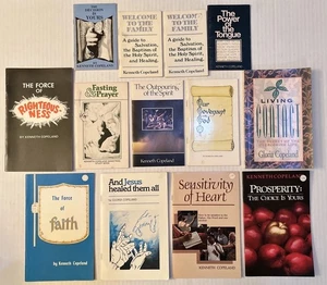 Lot of 13 Kenneth Copeland Books - The Force Of Faith And Righteousness Etc - Picture 1 of 5