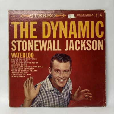 The Dynamic Stonewall Jackson - 1959 PROMO Vinyl LP - VG, TESTED - CS8186 - Image 1 of 4