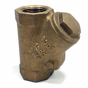 Stockham Valvola di ritegno a Y in bronzo da 1", 300S 1000 CWP - Foto 1 di 4