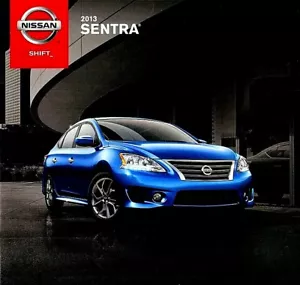 2013 NISSAN SENTRA SEDAN—36 PAGE U.S. DEALER SALES BROCHURE—NEW NOS - Picture 1 of 1