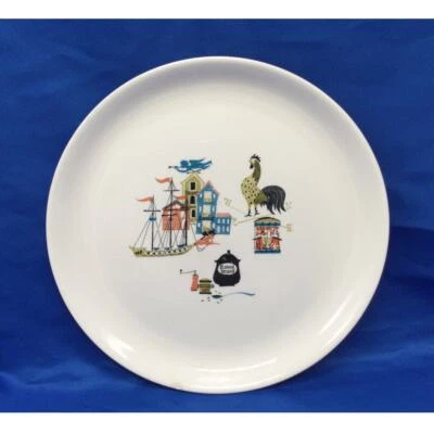 Plato de cena Salem China antiguo patrón Gloucester 10" Pat Prichard Foto 1 de 4