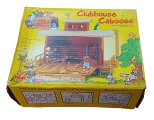 Get Along Gang CLUBHOUSE CABOOSE Playset Toy - Vintage 1984 Tomy Toys - Picture 1 of 8