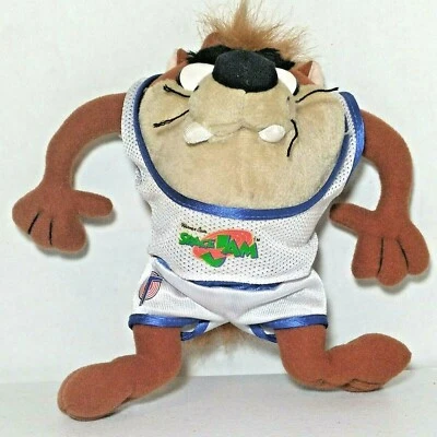 Винтажная плюшевая игрушка McDonald's Looney Tunes Space Jam TAZMANIAN DEVIL 1996 TAZ!!! - Изображение 1 из 4