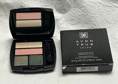 AVON "EMERALD CUT  TRUE COLOR EYESHADOW QUAD DISCONTINUED 0.176 OZ NIB - Image 1 of 3