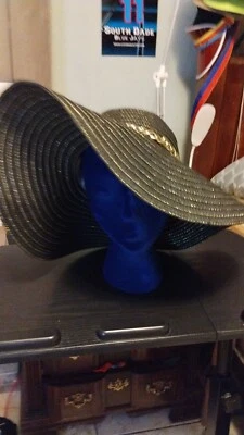 Chapéu de sol Ivanka Trump aba larga flexível cinza feminino - Imagem 1 de 4