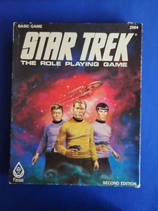 Star Trek El Juego de Rol Juego Caja Set Segunda Edición Conjunto Básico - FASA 2004 - Imagen 1 de 5