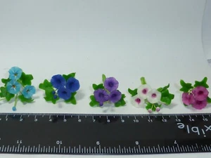 1:12 scale Morning Glory Dolls Miniatures garden flowers - Picture 1 of 26
