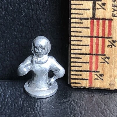 Monopoly Scooby-Doo Velma Pewter  Player Piece. Rare 3/4” Collector’s Edition - Image 1 of 2