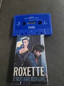 Roxette It Must have Been Love Cassette Tape Single 1990 From Pretty Woman - Picture 1 of 2