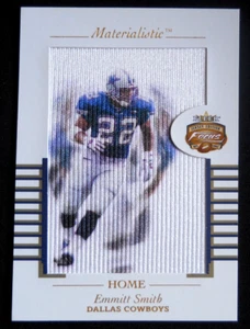 2002 Fleer Focus Jersey Edition Materialistic Home Emmitt Smith #5M FB Card - Picture 1 of 2