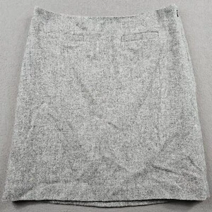 Talbots Rock Petite Größe 6P Wollmischung grau gefüttert Bleistift - Bild 1 von 11