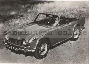 TRIUMPH TR5 P1 foto de prensa fotografía automóvil automovilismo automovilismo - Imagen 1 de 2