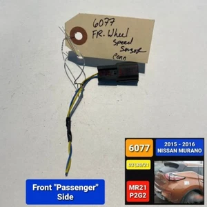 *FRONT RIGHT WHEEL SPEED SENSOR CONNECTOR* for 2015-2016 NISSAN MURANO OEM *F.S* - Picture 1 of 2