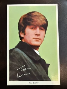 Tarjeta postal John Lennon de los Beatles 1964 como nueva cantidad envío PWE - Imagen 1 de 2