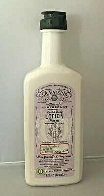 J.R. Watkins Naturals Boticário Loção para Mãos e Corporais, Lavanda, 11 fl.oz. - Imagem 1 de 3
