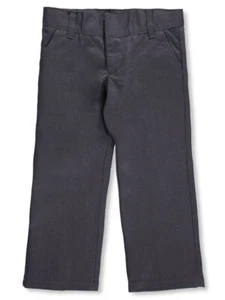 French Toast Boys' Wrinkle No More Relaxed Fit Pants LTG01392BLA00004000000000 - Picture 1 of 8