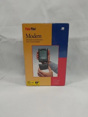 Vintage 3Com PalmPilot Modem One Touch Synchronization (10201U) 14.4 Kbps - Image 1 of 4