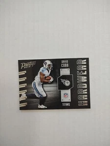 2016 Panini Prestige Hardwear David Cobb #6 (PWE) - Picture 1 of 2