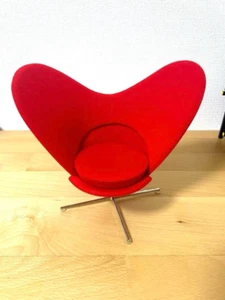 Vitra Design Museum Miniature Collection Heart Cone Chair Used No Box - Picture 1 of 4