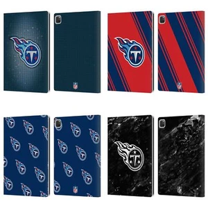 OFFICIAL NFL TENNESSEE TITANS ARTWORK LEATHER BOOK WALLET CASE FOR APPLE iPAD - Picture 1 of 10