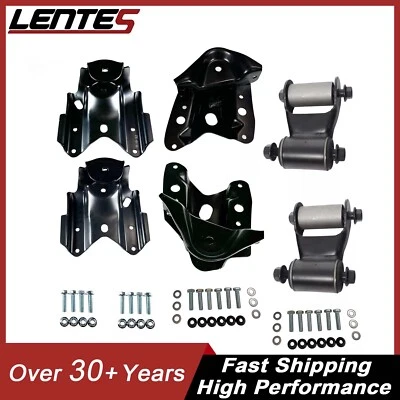 New Leaf Spring Hanger&Shackle Kit 722-038 722-037 722-036 For00-06Toyota Tundra Foto 1 de 4