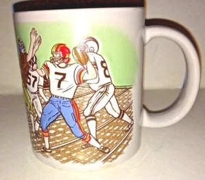 Tazza tazza calcio vintage in gres made in Japan - Foto 1 di 7