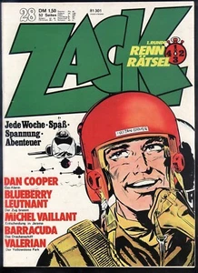 ZACK Nº28 de 1973 Michel Vaillant, Blueberry, Dan Cooper, Valerian... - EXCELENTE Z0 - Imagen 1 de 4