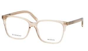 New GIVENCHY Women's Eyeglasses GV50045I 057 Beige Optical Frame 54-15-140 - Picture 1 of 3