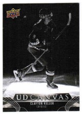 23/24 2023 UPPER DECK SERIES 1 HOCKEY UD CANVAS BLACK & WHITE C1-C90 U-Pick List