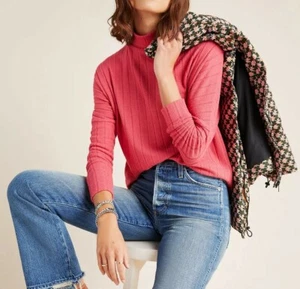 NWT Anthropologie Fiona Hacci Tunic In Rose Sz. Large Reg. $78 - Picture 1 of 4